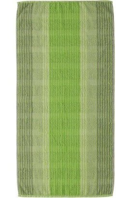Cawö Cashmere Streifen Handdoek 50x100 Kiwi