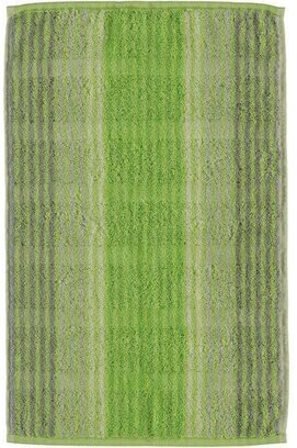 Cawö Cashmere Streifen Gastendoekje Kiwi 30x50