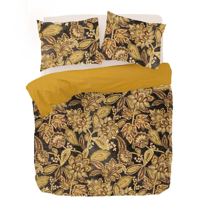 Kayori Isao - Dekbedovertrek - Pima Katoensatijn - 240x200/220 - Goud