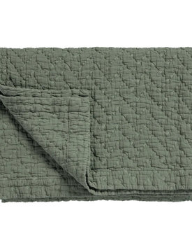 Vandyck PURE 10 G.DYED Bedsprei 180x260 sage green