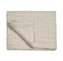 Vandyck PURE 64 G.DYED Bedsprei 260x260 cream tan