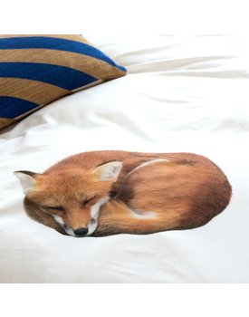 Snurk dekbedovertrek Sleeping Fox 140x200/220