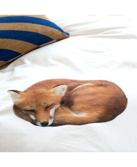 Snurk dekbedovertrek Sleeping Fox 140x200/220
