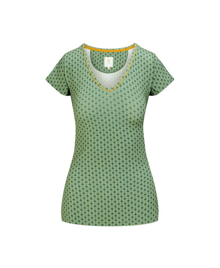 Pip Studio Toy Short Sleeve Top Tegola Green L