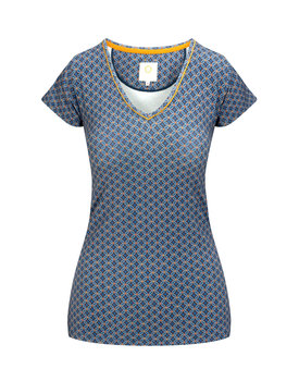 Pip Studio Toy Short Sleeve Top Tegola Blue M