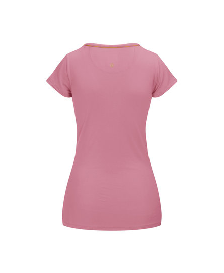 Pip Studio Toy Short Sleeve Top Solid Pink M