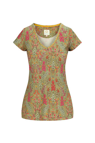 Pip Studio Pip Studio Toy Short Sleeve Top Primavera Green S