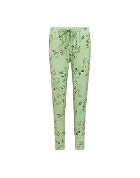 Pip Studio Bobien Long Trousers Kawai Flower Light Green XXL