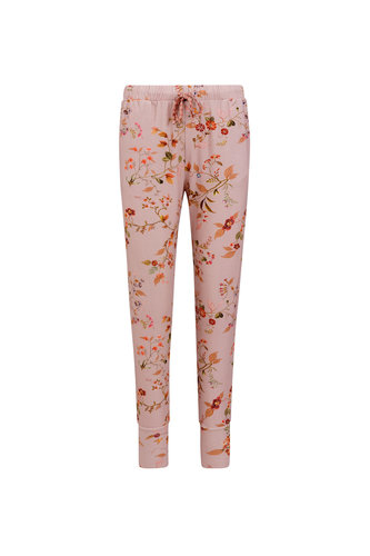Pip Studio Pip Studio Bobien Long Trousers Kawai Flower Light Pink XL