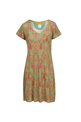 Pip Studio Djoy Short Sleeve Nightdress Primavera Green S