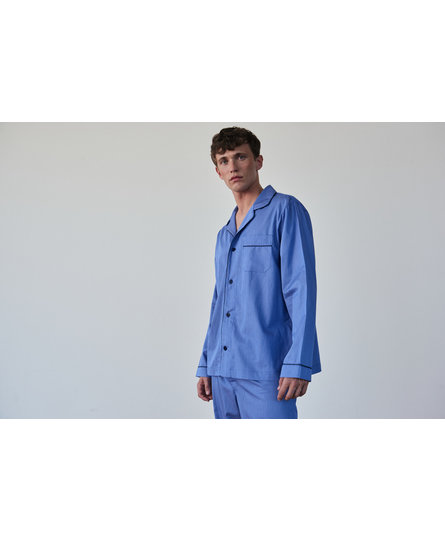 Ambassador 9-1 Herenpyjama blue L