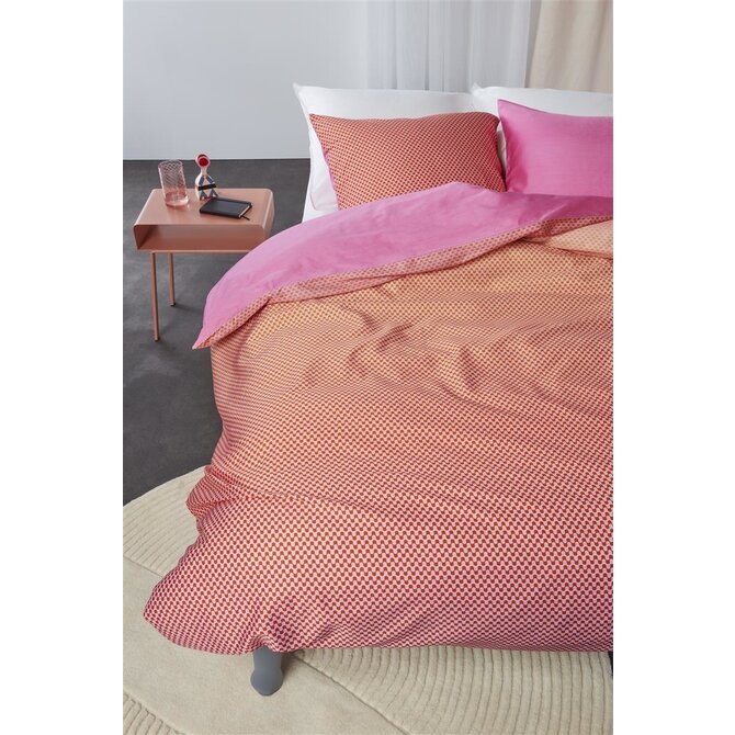 Beddinghouse Dutch Design Hybrid Dekbedovertrek - Pink 200x200/220 cm
