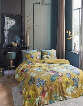 Beddinghouse x Van Gogh Museum Partout des Fleurs Kimono - Gold L/XL