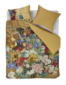 Beddinghouse x Van Gogh Museum Bouquet dAnniversaire - Gold 260x200/220 cm