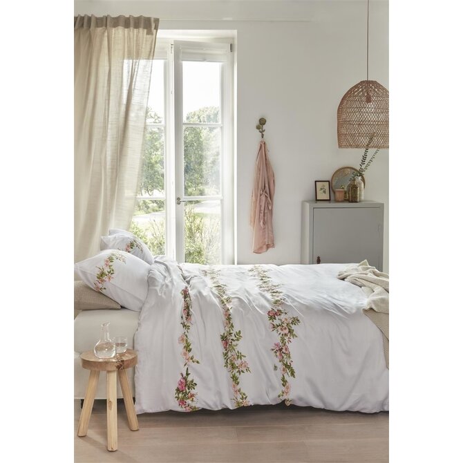 Marjolein Bastin Rosas dekbedovertrek 200x200/220 Pink Marjolein Bastin Rosas dekbedovertrek 200x200/220 Pink