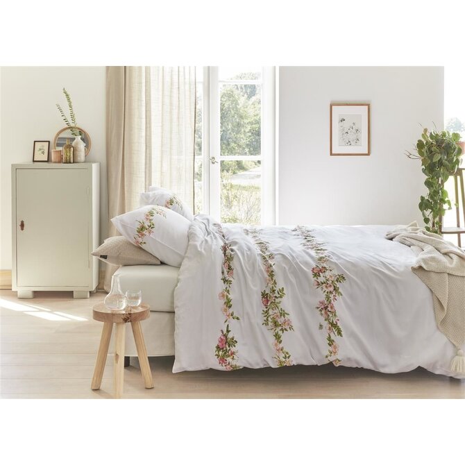 Marjolein Bastin Rosas dekbedovertrek 200x200/220 Pink Marjolein Bastin Rosas dekbedovertrek 200x200/220 Pink