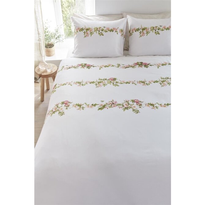 Marjolein Bastin Rosas dekbedovertrek 200x200/220 Pink Marjolein Bastin Rosas dekbedovertrek 200x200/220 Pink
