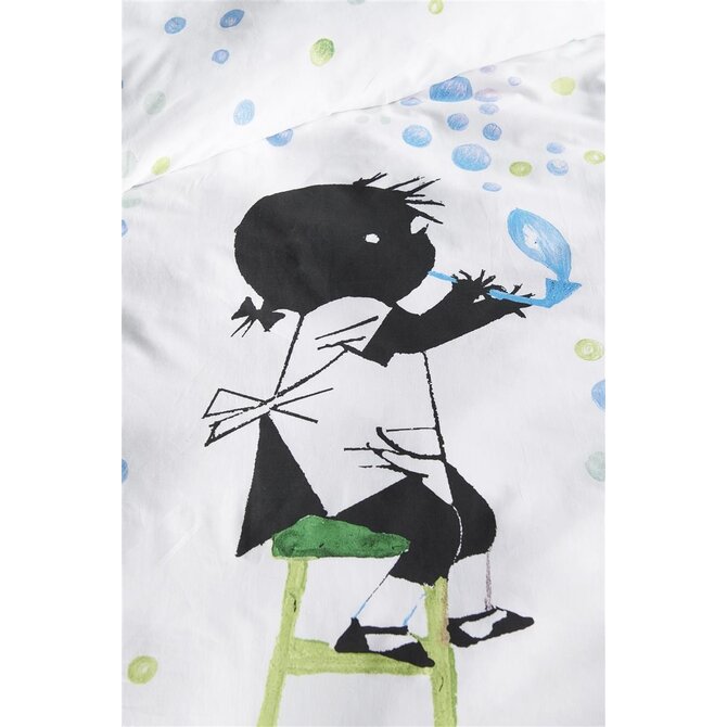 BeddinghousexFiep Amsterdam Bellenblazen Blue Green 140x200/220 cm