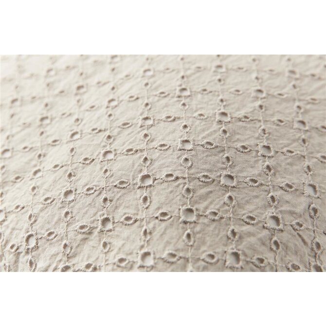 KAAT Amsterdam Sierkussen Chelsy - Sand 40x40 cm