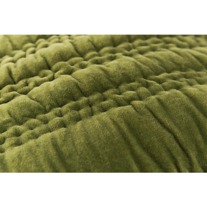 KAAT Amsterdam Sierkussen Quilta - Olive Green 43x43 cm KAAT Amsterdam Sierkussen Quilta - Olive Green 43x43 cm