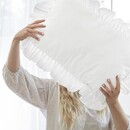 KAAT Amsterdam KAAT Amsterdam Sierkussen Faby - White 40x60 cm