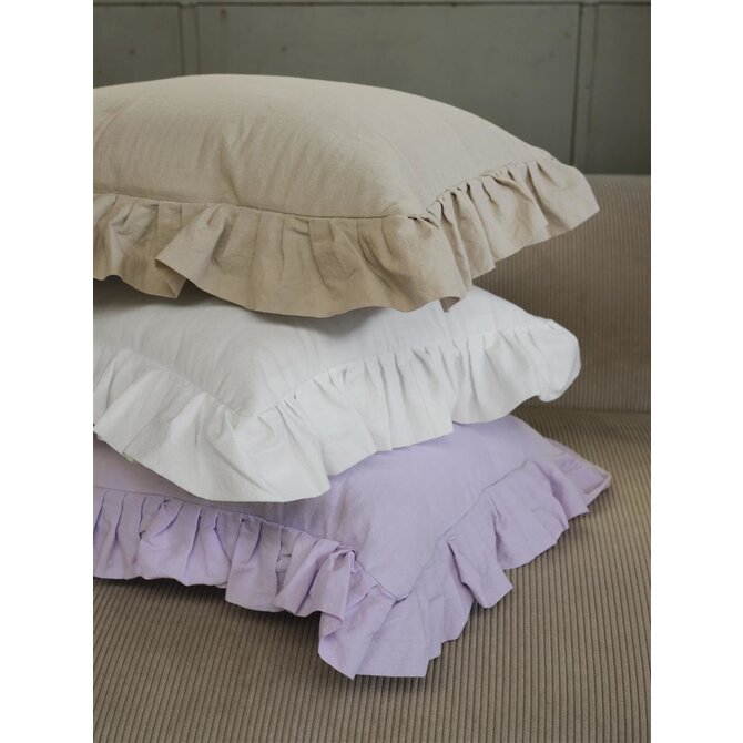 KAAT Amsterdam Sierkussen Faby - White 40x60 cm KAAT Amsterdam Sierkussen Faby - White 40x60 cm