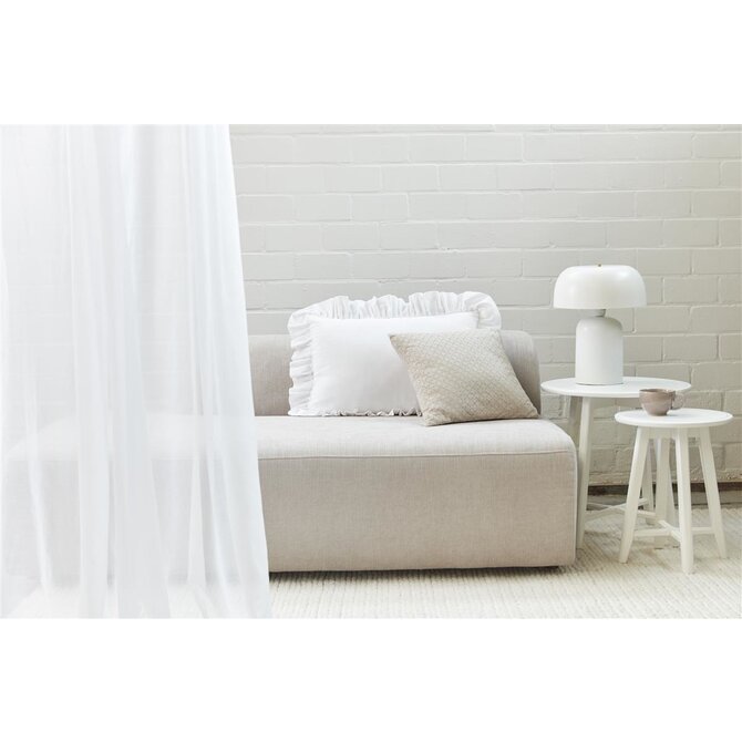 KAAT Amsterdam Sierkussen Faby - White 40x60 cm KAAT Amsterdam Sierkussen Faby - White 40x60 cm