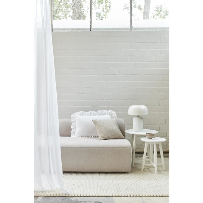 KAAT Amsterdam Sierkussen Faby - White 40x60 cm KAAT Amsterdam Sierkussen Faby - White 40x60 cm