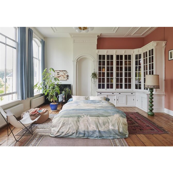 At Home by Beddinghouse Seaclouds Dekbedovertrek - Blue 240x200/220 cm At Home by Beddinghouse Seaclouds Dekbedovertrek - Blue 240x200/220 cm