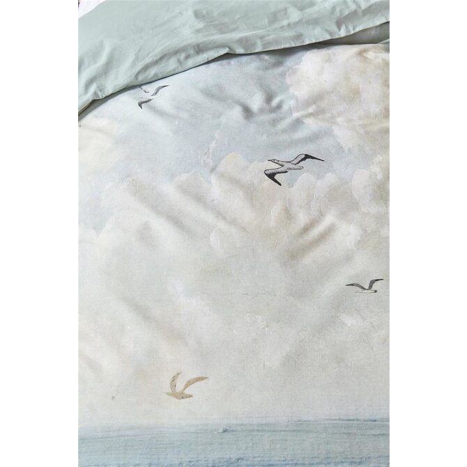 At Home by Beddinghouse Seaclouds Dekbedovertrek - Blue 240x200/220 cm At Home by Beddinghouse Seaclouds Dekbedovertrek - Blue 240x200/220 cm