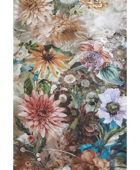 At Home by Beddinghouse Forever Flowers Dekbedovertrek - Pastel 200x200/220 cm