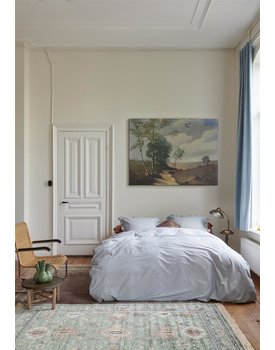At Home by Beddinghouse Flamboyant Dekbedovertrek - Blue Grey 140x200/220 cm