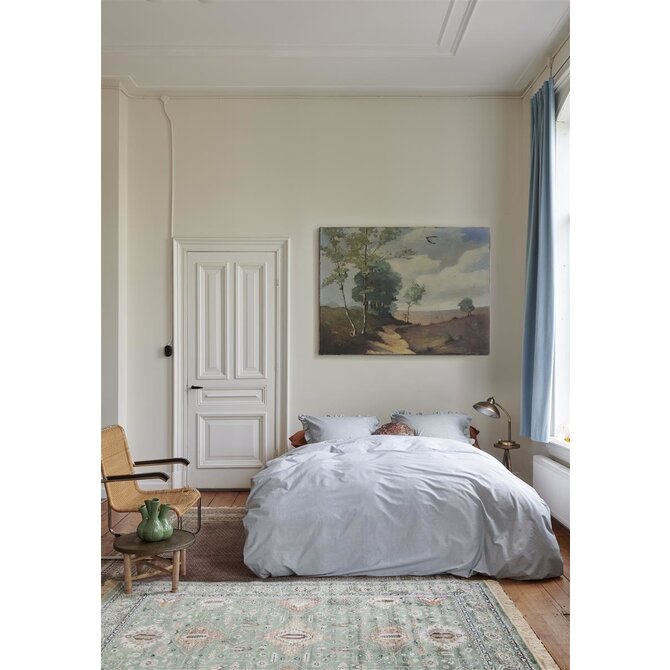 At Home by Beddinghouse Flamboyant Dekbedovertrek - Blue Grey 140x200/220 cm