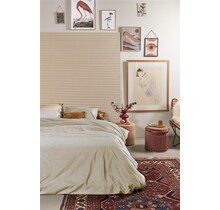 At Home by Beddinghouse Cosy Corduroy Dekbedovertrek - Off-white 240x200/220 cm