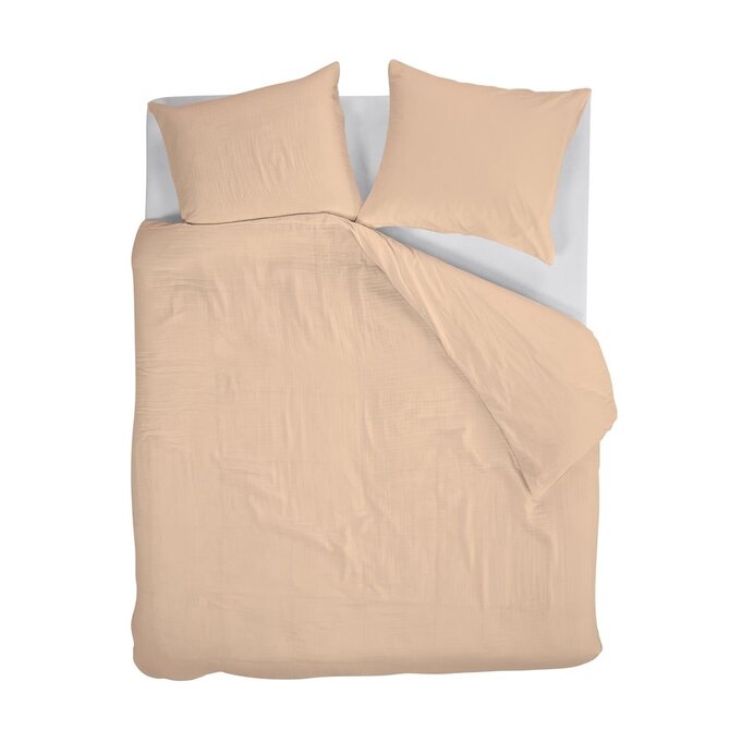 At Home by Beddinghouse Optimism Dekbedovertrek - Nude 200x200/220 cm