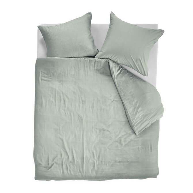 At Home by Beddinghouse Optimism Dekbedovertrek - Blue Grey 200x200/220 cm