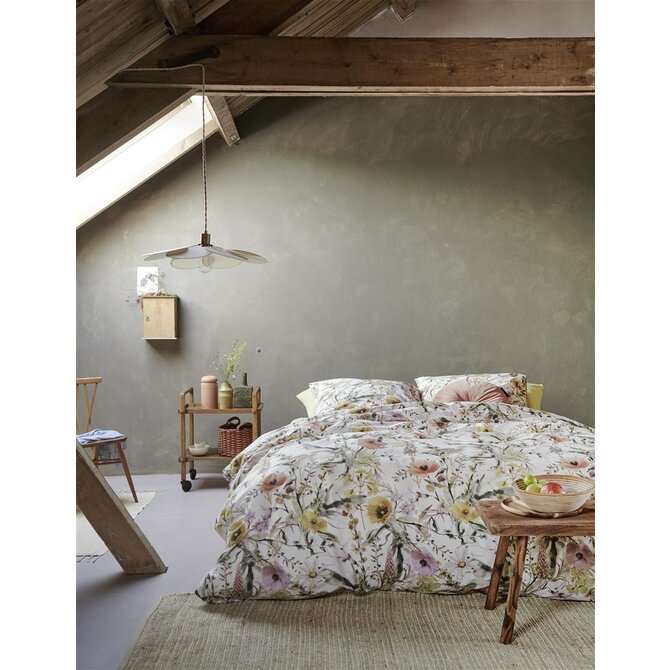 Ariadne at Home Pretty Floral Dekbedovertrek - Natural 140x200/220 cm