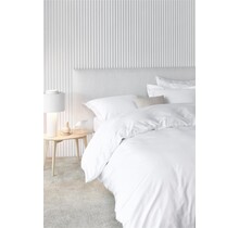 Beddinghouse Gloss  Dekbedovertrek  White 240x200/220 cm