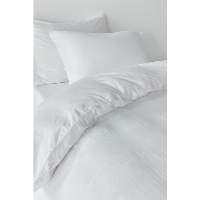 Beddinghouse Pure  Dekbedovertrek  White 140x200/220 cm Beddinghouse Pure  Dekbedovertrek  White 140x200/220 cm
