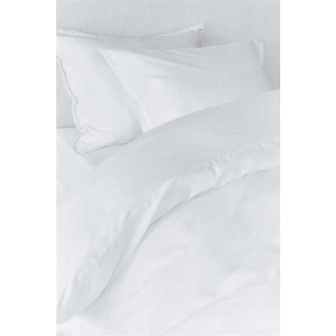 Beddinghouse Blanca  Dekbedovertrek  White 200x200/220 cm Beddinghouse Blanca  Dekbedovertrek  White 200x200/220 cm
