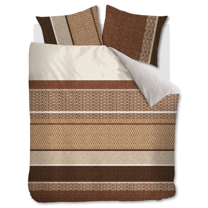 Beddinghouse Benthe  Dekbedovertrek  Terra 200x200/220 cm