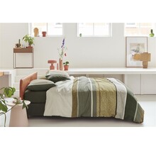 Beddinghouse Benthe  Dekbedovertrek  Green 200x200/220 cm