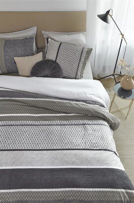 Beddinghouse Benthe  Dekbedovertrek  Grey 140x200/220 cm