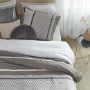 Beddinghouse Beddinghouse Benthe  Dekbedovertrek  Grey 200x200/220 cm