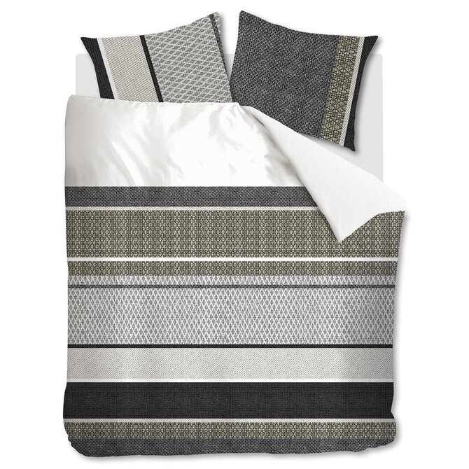 Beddinghouse Benthe  Dekbedovertrek  Grey 200x200/220 cm