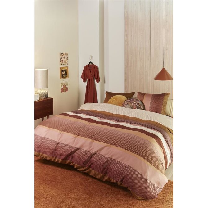 Beddinghouse Rhys  Dekbedovertrek  Terra 200x200/220 cm