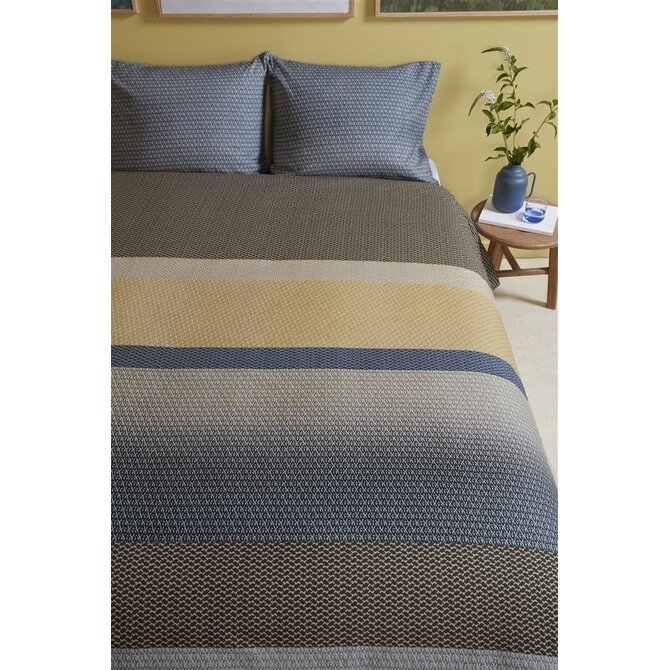Beddinghouse Vance  Dekbedovertrek  Blue Green 200x200/220 cm