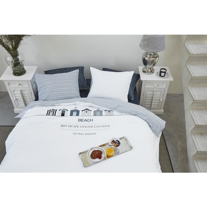Rivièra Maison Beach Cottage Dekbedovertrek - Multi 140x200/220 cm