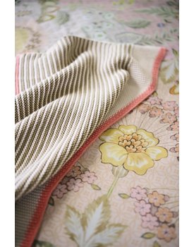 Pip Studio Blockstripe Throw - Pastel 130x170 cm