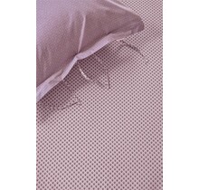 Pip Studio Suki Hoeslakens- Mauve 100x200 cm Hoekhoogte: 25 cm